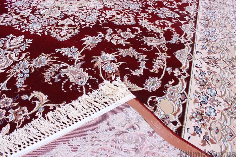 Синтетичні килими Esfehan 5978 d.red-ivory